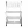 Chrome Wire Utility Cart - 18