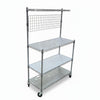 Chrome Wire Utility Cart - 18