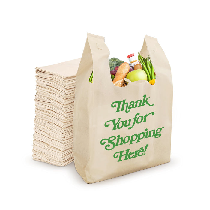 Eco-Craze - 12x8x23 – Thank You - Non Woven Reusable – Shopping Bag
