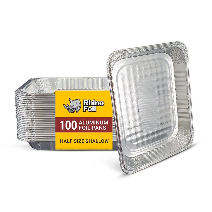 Rhino-Foil - Half Size Shallow - Aluminium Steam Pan