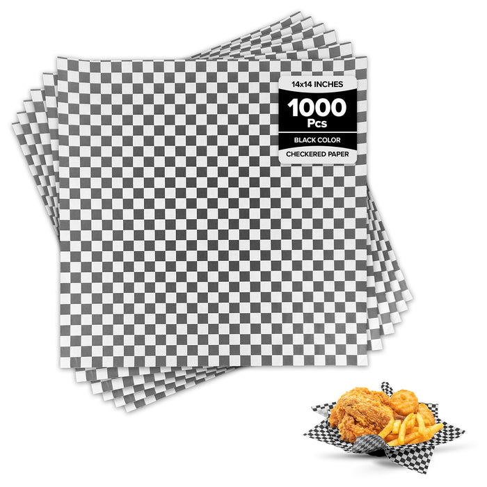 Value+ - Checkered Sheets - Black - 14