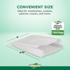 Eco Craze – Regular Sandwich Bags 6x0.75x6.75 – White