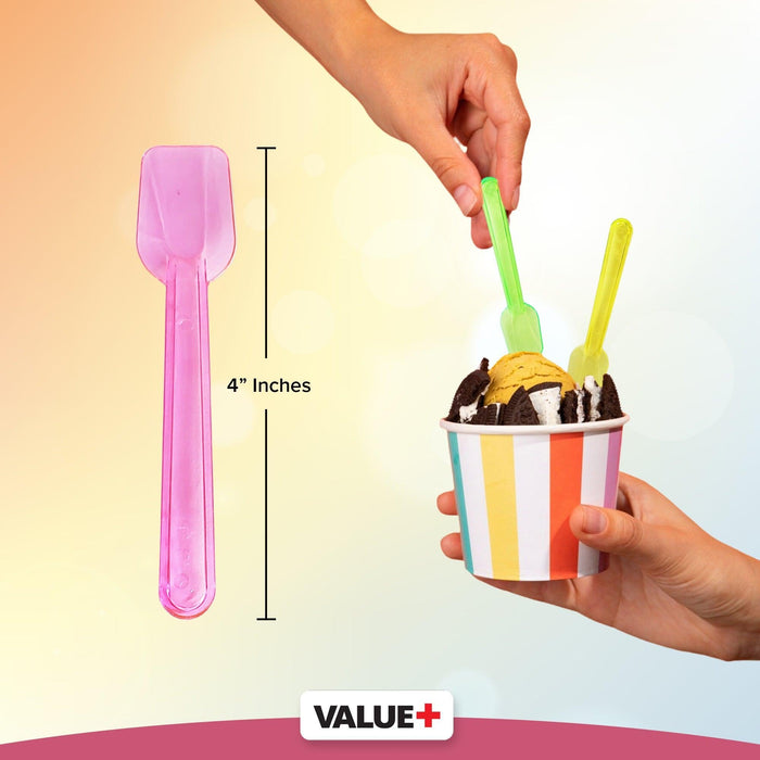 Value+ - Taster Spoon, Assorted Colours - Retail Pack - RP4007