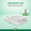 Eco Craze – Jumbo Sandwich Bags 6x2x9 – White