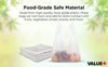 Value+ - S5 High Density - White Shopping Bags