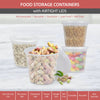 Value+ - 24oz Round Deli Container w/Lids