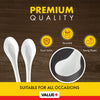 Value+ - Chinese Soup Spoon - White - Retail Pack - RP4008