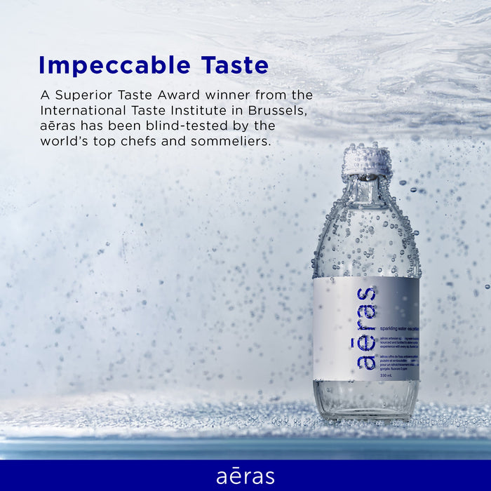 Aeras - Premium Sparkling Water - Glass - 330ml