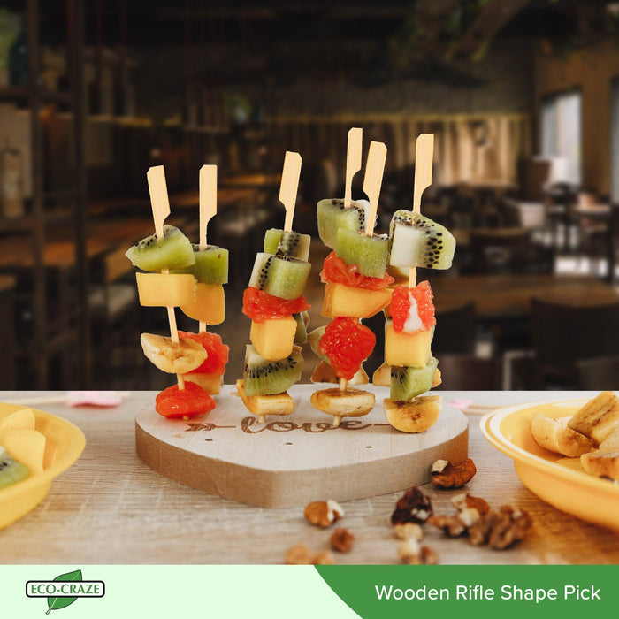 Eco-Craze - Bamboo Rifle Shape Pick 4.7