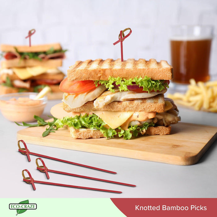 Eco-Craze - Bamboo Knot Pick - 6