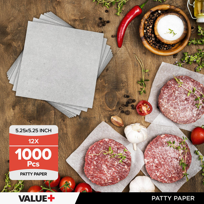 Value+ - Patty Paper - 5¼