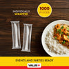 Value+ - Heavy - Plastic Knives - White - Ind. Wrapped - WP2002