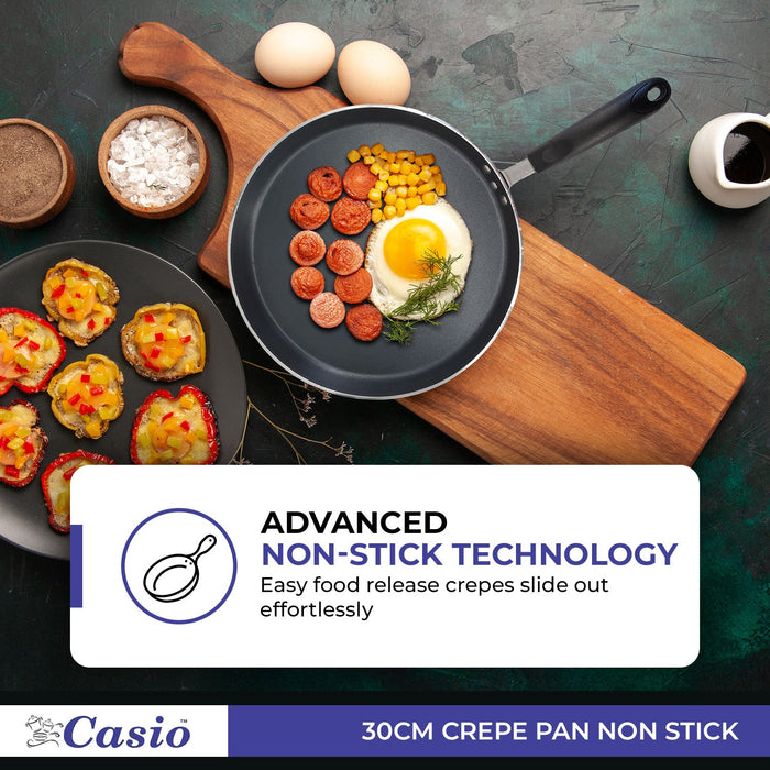 Casio - 30cm Crepe Pan - Non Stick