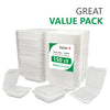 Eco-Craze MFPP Clamshell Container 8x8x2.6