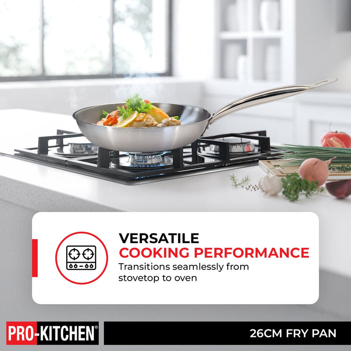 Pro-Kitchen - 26cm Fry Pan SS