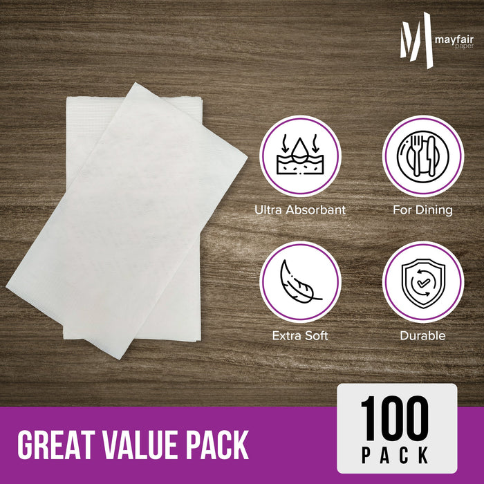 Mayfair - Airlaid Guest Towel Napkins - 12