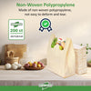 Eco-Craze - 10x7x18 – Non Woven - Plain Reusable Shopping Bag