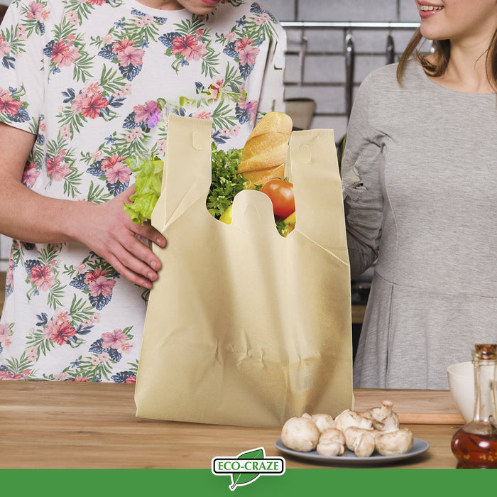Eco-Craze - 12x8x23 - Non Woven Plain Reusable – Shopping Bag