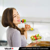 Value+ - Dual Lock - 6in Clear Hinged Containers - CV661
