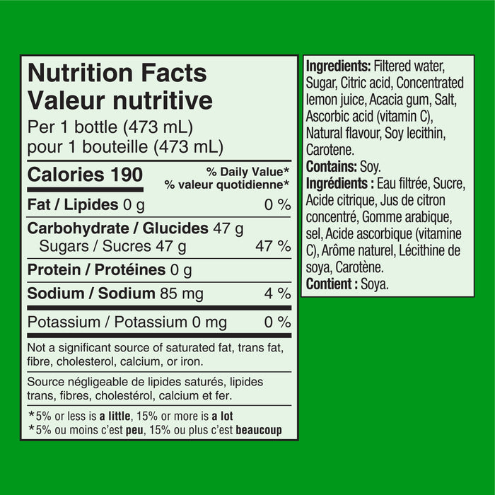 Snapple - Lemonade - Bottles