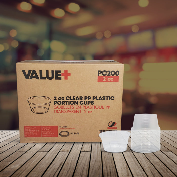 Value+ - 2oz Portion Cups - P200N