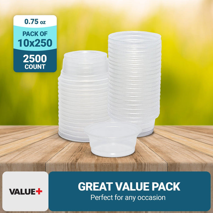 Value+ - 0.75oz PP Portion Cup