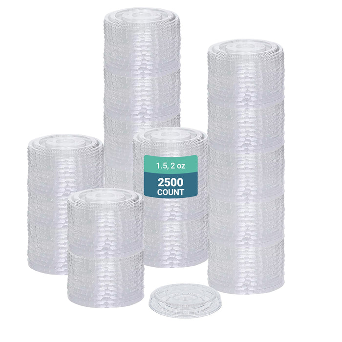 Value+ - 1.5oz - 2oz Portion Cup Lids - 62mm - PC200L