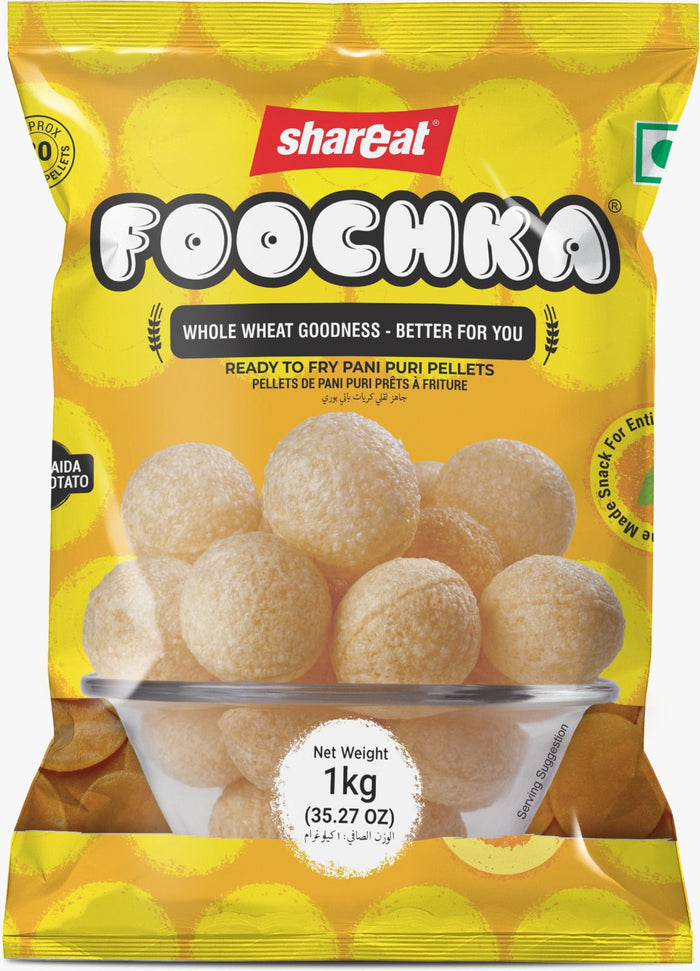 Shareat Foochka Whole Wheat Pani Puri