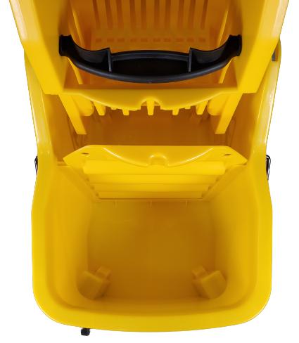 Spartano - 42 L Extra Large Mop Bucket w/ Down Press Wringer - 2 Comp.