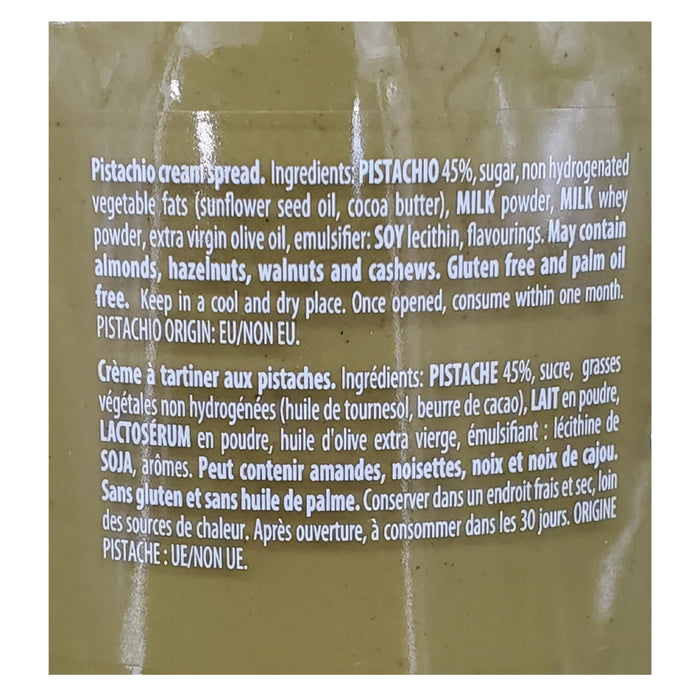 Pisti - Pistachio Cream 45% - Spreadable - 600g