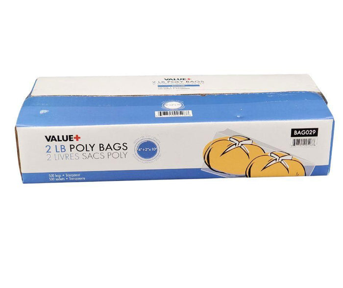 Value+ - Poly Bags - 2 lb