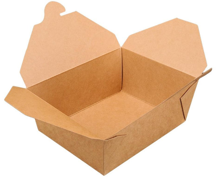 Eco-Craze Kraft Paper Fold Box - 45oz