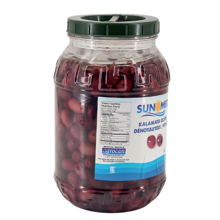 Sun Med - Kalamata Olives - Pitted - Black