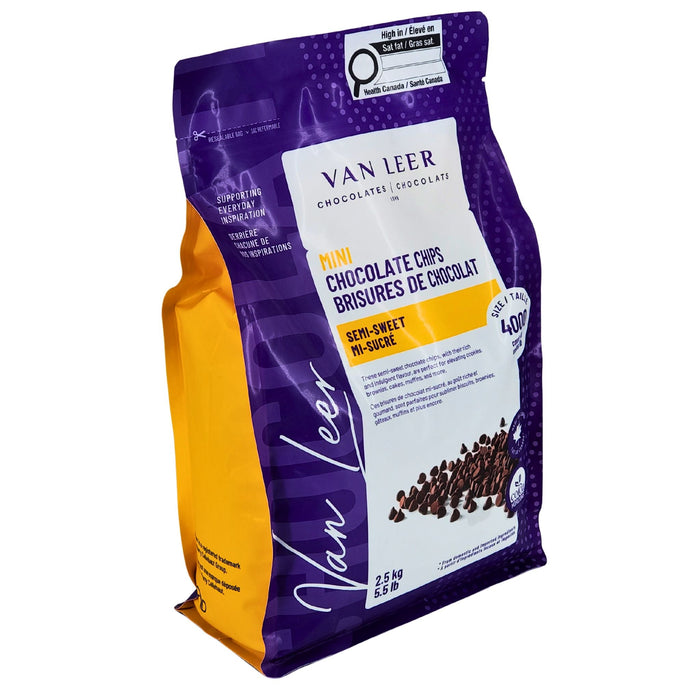 Van Leer - Dark Chocolate Delight - Baking Chip - 2.5 kg