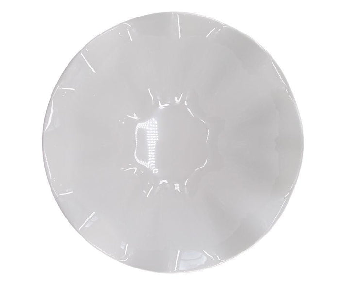 Melamine Flower Bowl - White - 12.2