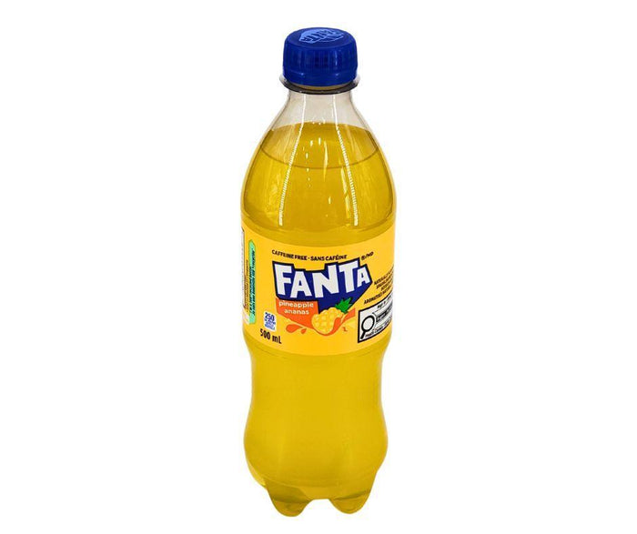 CLR - Coca Cola - Fanta - Pineapple - PET