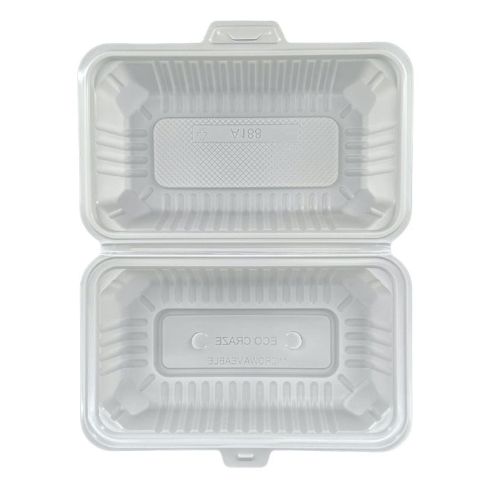 Eco-Craze MFPP Clamshell Vented Containers - 9