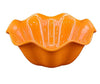 Melamine Flower Bowl - Orange - 9.8