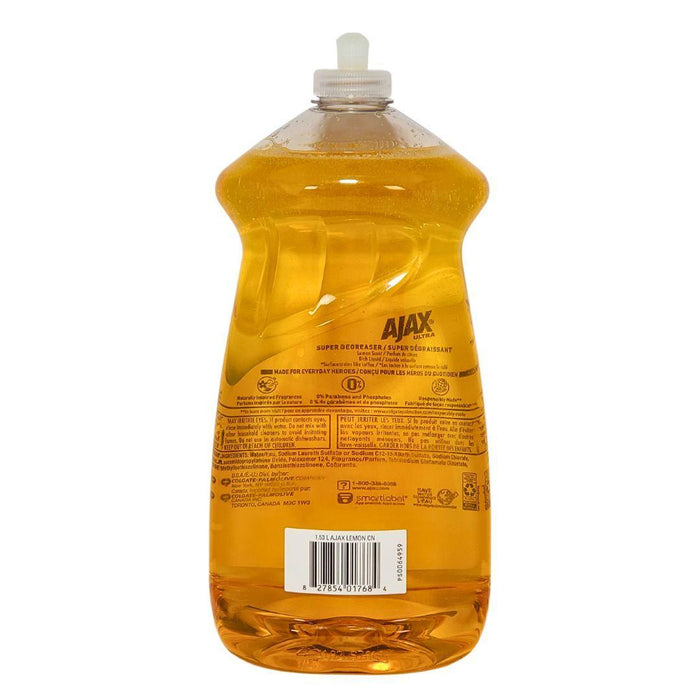 Ajax Ultra - Dishwash Liquid – Lemon