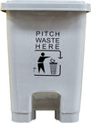 30 L Pedal Waste Bin - Grey/Yellow - DISCONTINUED