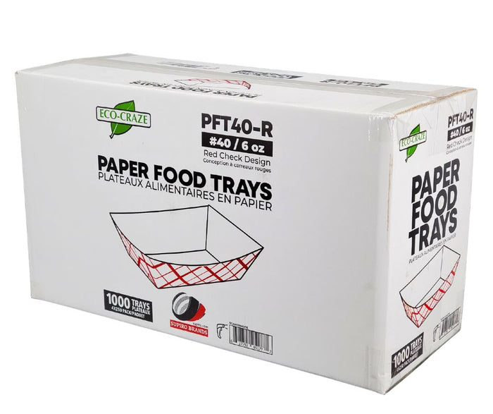 Eco-Craze - Food Trays - 6oz