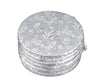Enjay - Cake Board - Round - Silver - 6x1/2