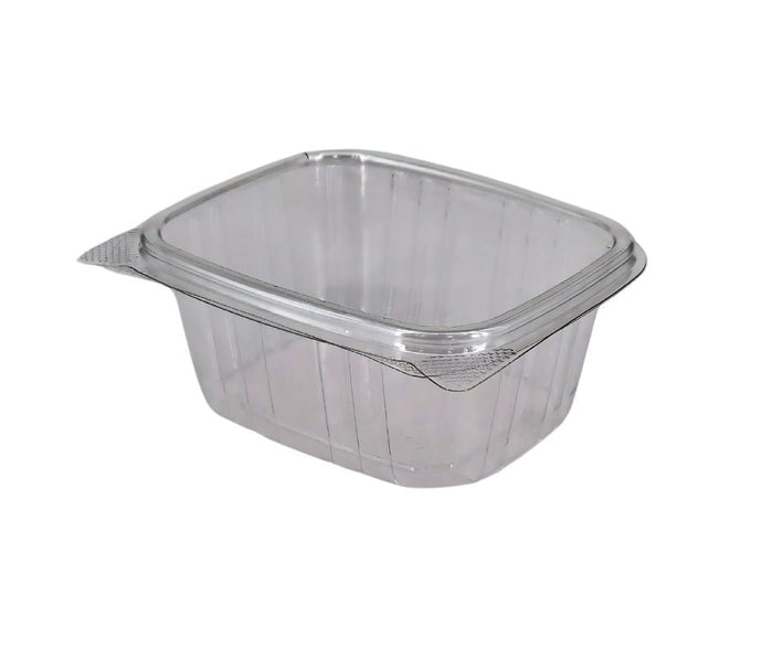 Value+ - 16oz Clear Hinged Deli Container - PET - BD16