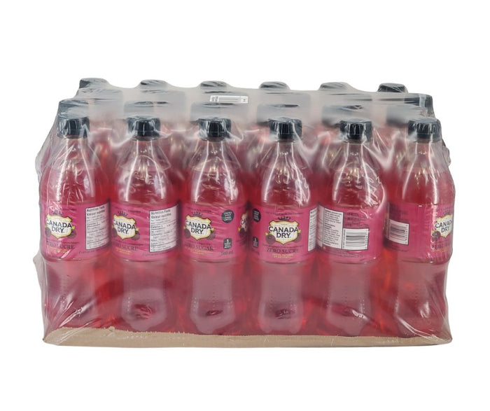 CLR - Canada Dry - Cranberry Gingerale - Zero - PET