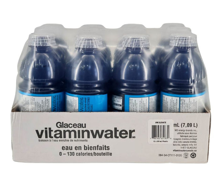 Glaceau - Vitamin Water - Mineral Water - Elevate - Bottles