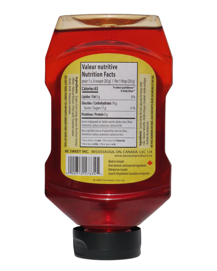 Be Sweet Mario's Hot Honey Flavoured Spread