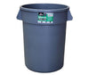 Spartano - Trash Can - 32 Gallon - Grey - 5204