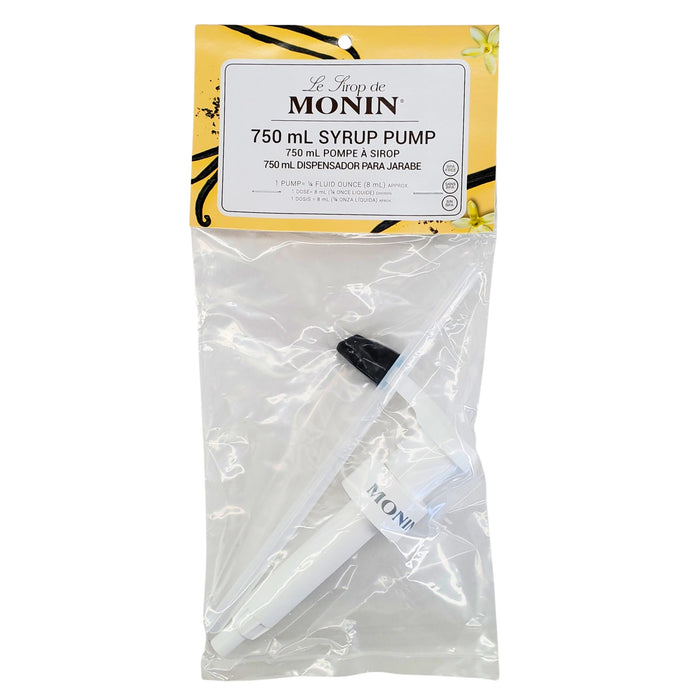 Monin - Syrup Pump for 750ml - White