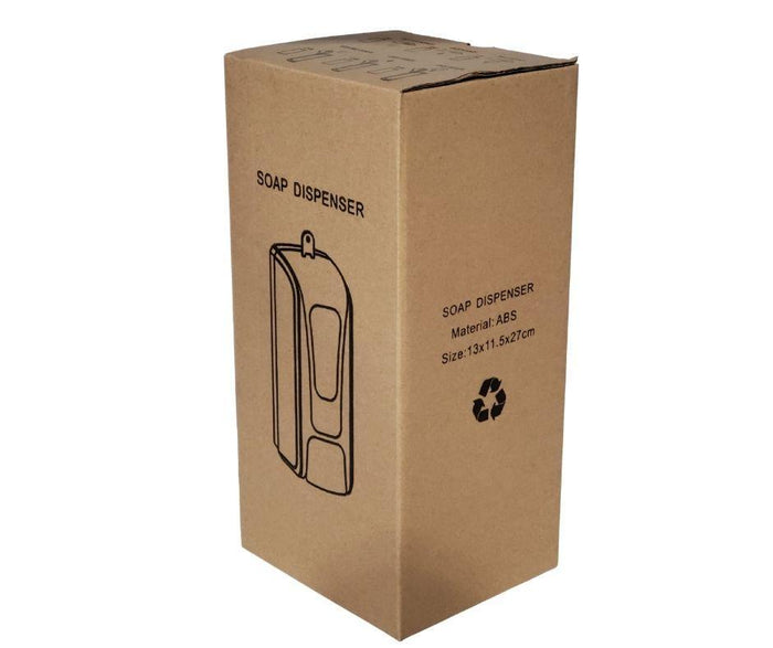 Liquid Soap Dispenser - 1000ml - Automatic Sensor - White - SB/B2 - Req. 4 'C' Battery