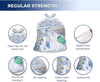 Spartano Regular Garbage Bags - Clear, 24
